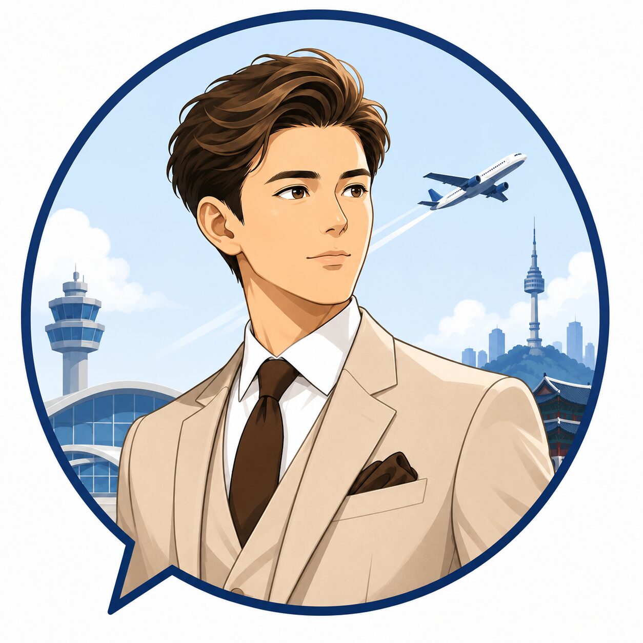 韓国フライト案内人 M