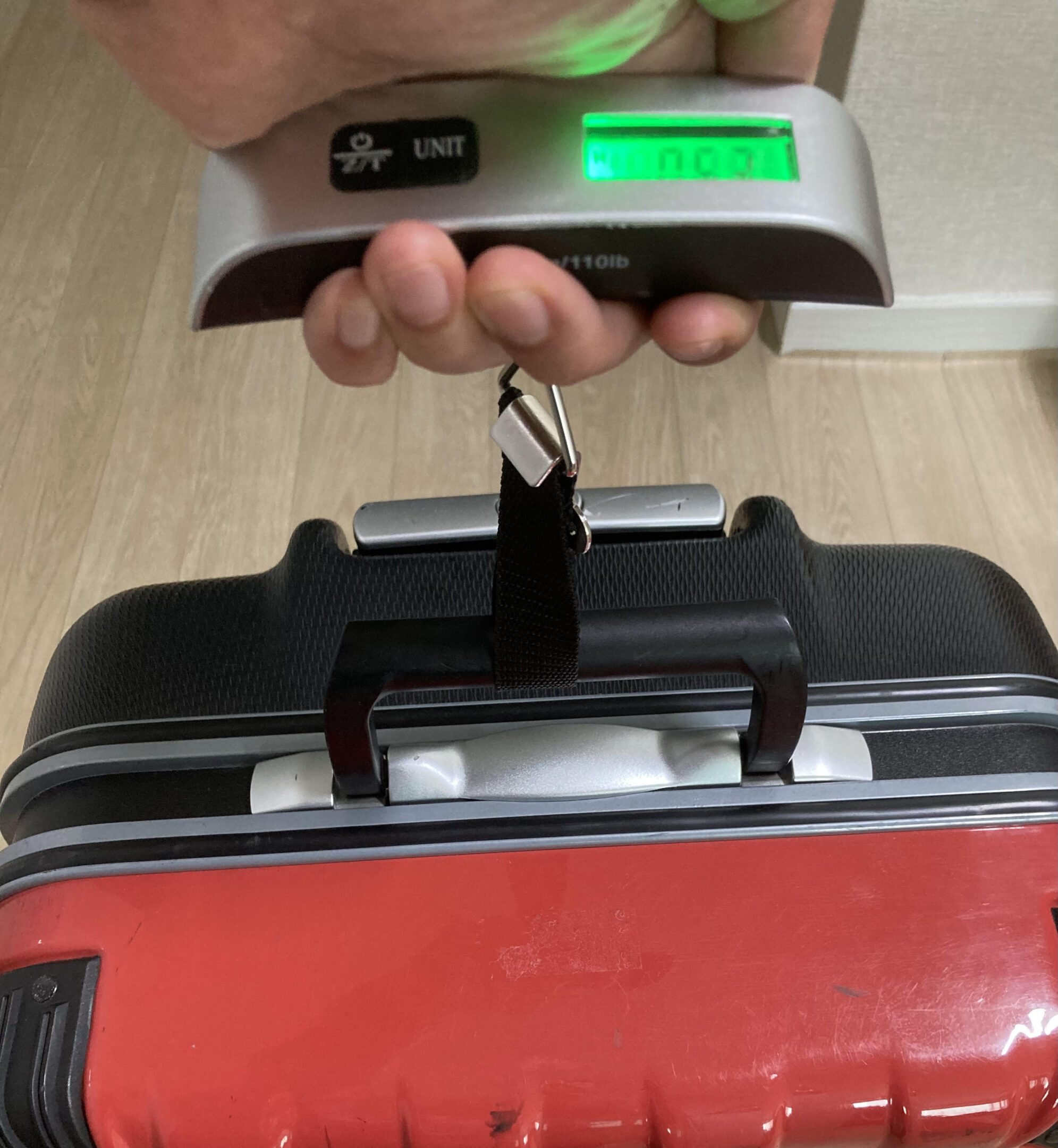 荷物測り(ラゲッジスケール)